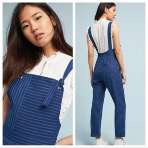Anthropologie Seen Worn Kept Alisha Blue Overall